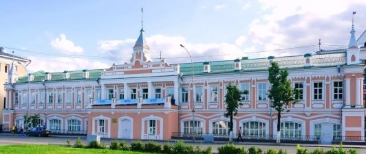 Современный вид здания по адресу: город Вологда, Советский проспект, дом 2