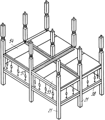 Общий вид каркасной системы «РЕКОН», представленный в патенте