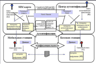 Структура GSM сети