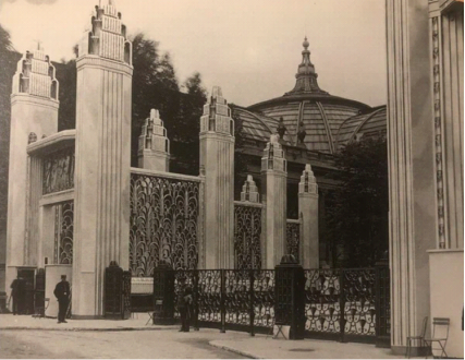 Ворота Центрального входа порта д'Оннер Парижской выставки, Франция, 1925 г.