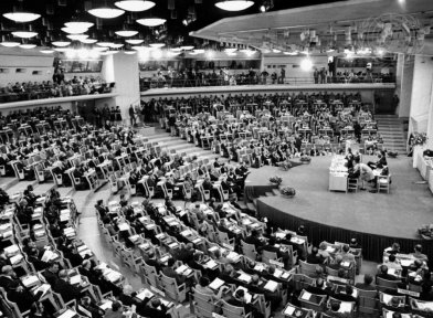 Делегации государств на Стокгольмской конференции в 1972 году