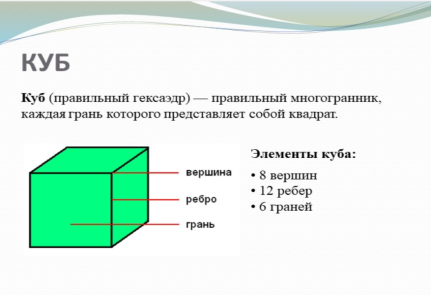 Пример рассмотрения геометрической фигуры в PowerPoint [3]