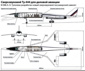 Проект Ту-444