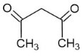 Структурная формула ацетилацетона