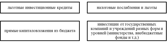 Формы государственных инвестиций в социальную сферу