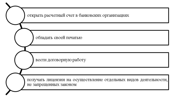 Права ИП как юридического лица