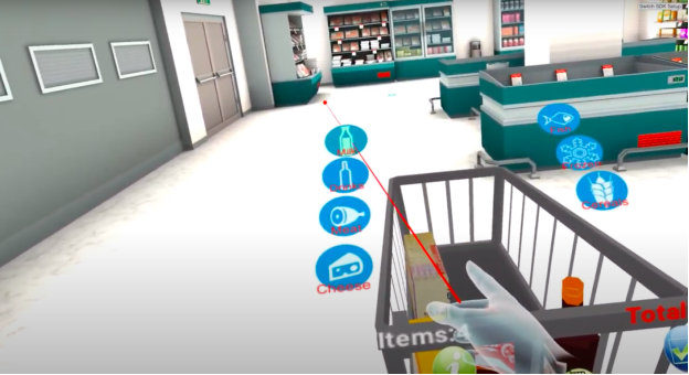 Пример существующего программного обеспечения с использованием технологии VR, которое имитирует торговый зал