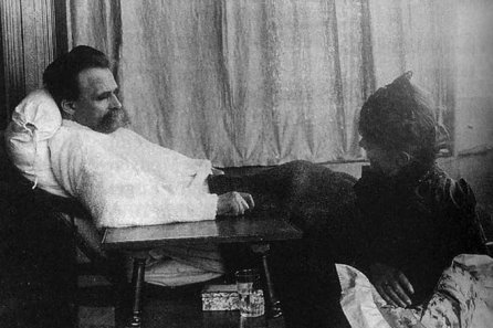 Ницше в клинике Йенского университета, 1889 г.