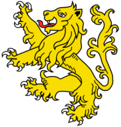 Лев в геральдике — символ мужества.