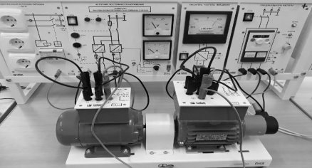 Измерительный стенд разомкнутой системы электропривода «частотный преобразователь — асинхронный двигатель» с преобразователем частоты Altiva