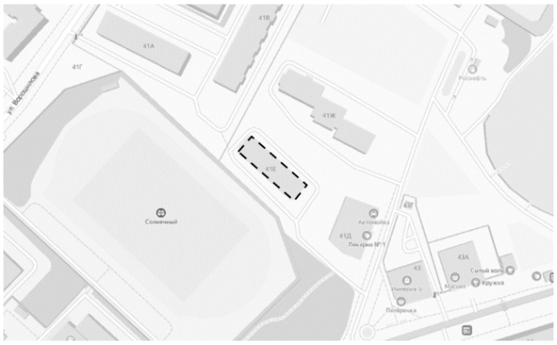 Ситуационная схема расположения объекта исследования (Яндекс.Карты)