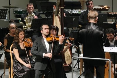Тончайший, гибкий музыкантский подход к музыке Бруха. Большой зал Пермской филармонии