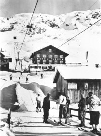 Первая канатная дорога Швейцария 1937 г [3]