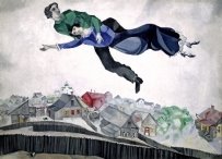 М. Шагал «Над городом»