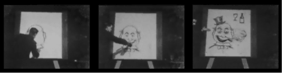 Кадры из фильма Дж. С. Блектона «Очарованный рисунок»