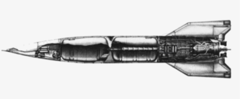 Схема баллистической ракеты Р-1 [4]