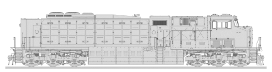 Конструктивная модель локомотива FLXDrive [2]
