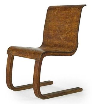 Алвар Аалто, консольный стул, модель 21, 1933 год
