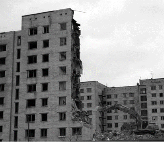 Трагедия на ул. Двинской в Санкт-Петербурге. Обрушение общежития