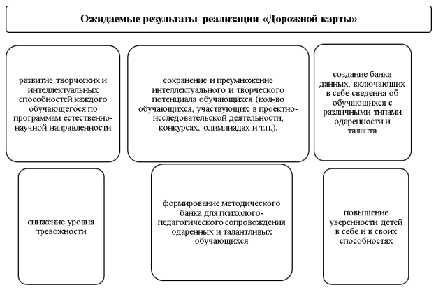 Ожидаемые результаты реализации «Дорожной карты»