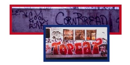 Граффити художников Cool Earl и Topcat126 [2]