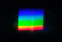 Спектр после дополнительной светоизоляции корпуса спектроскопа
