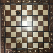 Симметричное расположение коней на шахматной доске