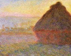 Увиденная самим Кандинским картина «Стог сена» Клода Моне, 1891