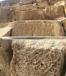 Блоки пирамиды Хеопса