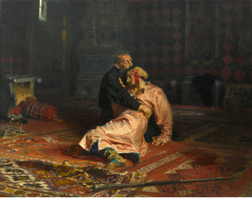 «Иван Грозный и сын его Иван 16 ноября 1581 года» (1885) И. Е. Репин