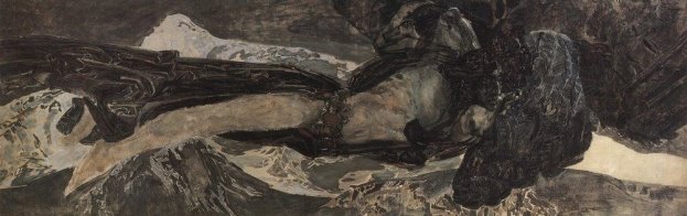 М. А. Врубель, «Демон летящий», 1899