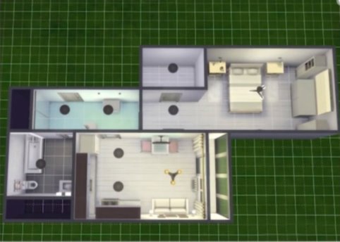 Планировка квартиры в The Sims 4