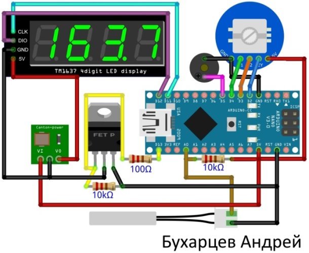 Схема подключения