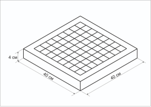 Эскиз шахматной доски