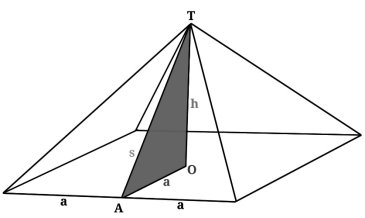 Чертёж пирамиды