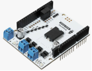 Плата Arduino Uno, Troyka Shield и Motor Shield