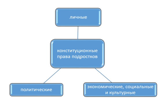 Конституционные права подростка