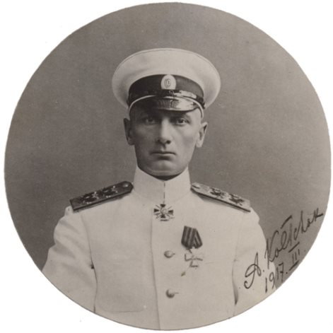 Командующий Черноморским флотом вице-адмирал А. В. Колчак, март 1917 г. [6]